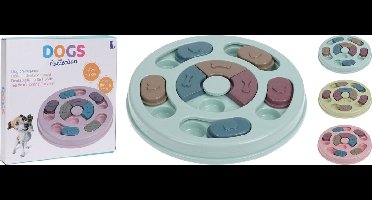 PetPetrol Honden Puzzel- Honden Speelgoed- Interactief- Honden Intelligentiespel- Geheugentrainer- Interactieve Hondenpuzzel vulbaar met snacks