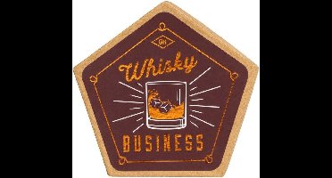 Whisky onderzetters 4 stuks - Gentlemens Hardware