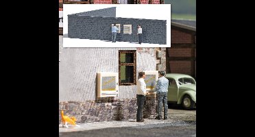 Busch - A-set: Raucherecke H0 (2/22) *bu7919 - modelbouwsets, hobbybouwspeelgoed voor kinderen, modelverf en accessoires