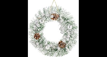 Springos Kerstkrans - Kerst Decoratie - 24 cm