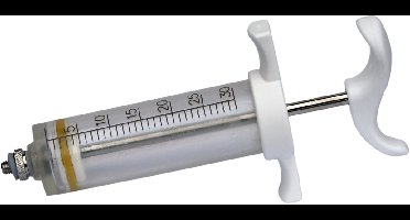 Excellent nylonspuit - Schroef - Toedienen medicijnen en vloeistoffen - 30 ml