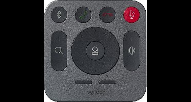 Logitech Rally Ultra-HD ConferenceCam afstandsbediening RF Draadloos Webcam Drukknopen