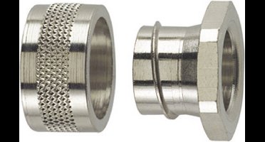 HellermannTyton 166-30502 SC16-PC Eindafsluiting Metaal 13 mm Recht 1 stuk(s)