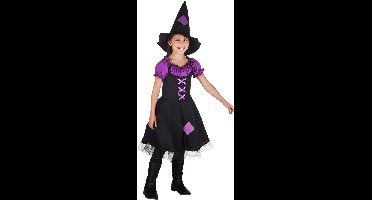 Boland - Kostuum Imperial witch (4-6 jr) - Kinderen - Heks - Halloween verkleedkleding - Heks
