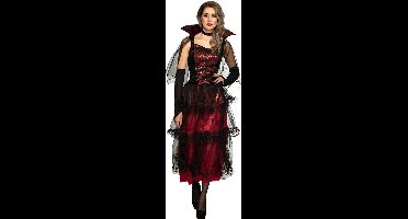 Boland - Kostuum Midnight vamp (40/42) - Volwassenen - Vampier - Halloween verkleedkleding - Vampier