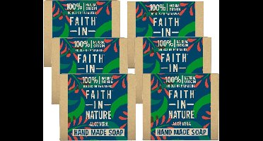 FAITH IN NATURE - Soap Aloe Vera - 6 Pak - Voordeelverpakking