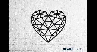 Eco-Wood-Art Interieur Puzzel Houten Hart