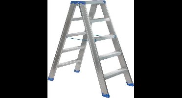 Escalo – Industriële trapladder  – Sparta Duo – Aluminium – 2x5 treden – 108 cm