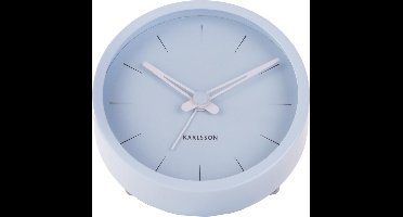Karlsson Lure - Wekker - Ijzer - Ø9cm - Hemelsblauw