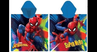 Spiderman poncho 55 x 110 cm