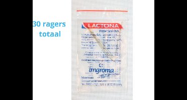 Lactona Interdentaal Ragers - XX-Small Short 25mm - Geel - 10 gripzak x 5 stuks - Voordeelpakket