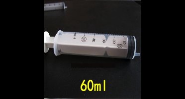 Sens Design 60ML spuit injectiespuit doseerspuit zonder naald