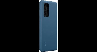 Huawei Silicon Protective Case voor de Huawei P40 - Blauw