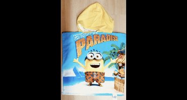 Minions Badponcho - Poncho - Katoen - 50x100cm