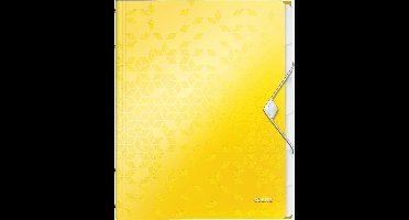 Leitz Divider Book Leitz WOW A4 PP 6tabs yellow