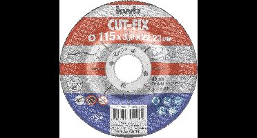 KWB Doorslijpschijf Metaal - 115 mm