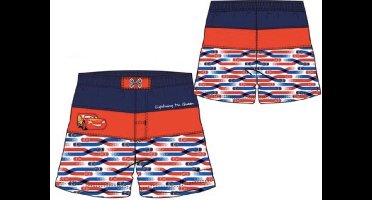 Cars  Lightning Mc Queen zwemshort - rood - maat 128 / 8 jaar