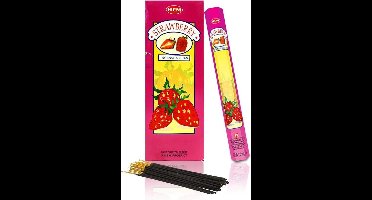 HEM Wierook - Strawberry - Slof (6 pakjes/120 stokjes)
