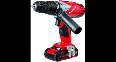 EINHELL Accu Klopboor-/ Schroefmachine TE-CD 18-2 Li-i Kit - Power-X-Change - 18 V - 48 Nm - Inclusief 1x 1,5 Ah accu / 1x lader / koffer