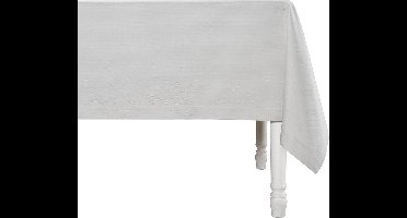 De Witte Lietaer Tafellaken Kalahari 170x220 Cm Katoen Grijs/wit