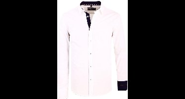 Carisma Wit Overhemd Lange Mouw Met Stretch 8441 - XL