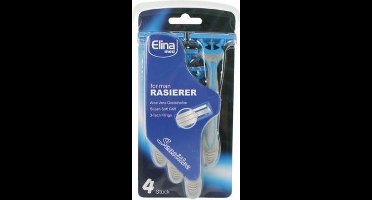 Wegwerpscheermes Elina Men 4p soft grip 3-Kli