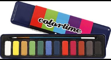 Creotime Aquarelverf set, 12 assorti
