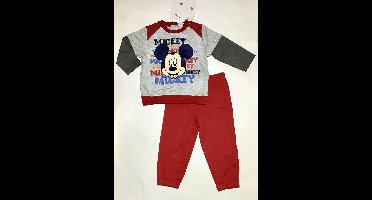 Mickey Mouse Set - Joggingpak - Maat 80- 12-18 Maanden - 81 cm