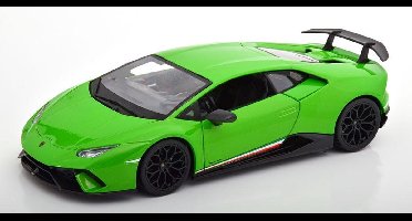 Modelauto Lamborghini Huracan Performante 1:18 - speelgoed auto schaalmodel