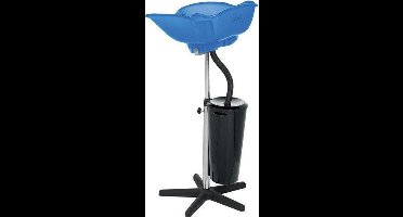 Sibel Compact staande wasbak Blauw + reistas