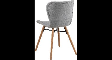 Bendt Eetkamerstoel 'Olle', kleur Lichtgrijs