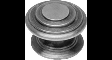 Starx Knop punt-cylindrisch - 25mm - grijs