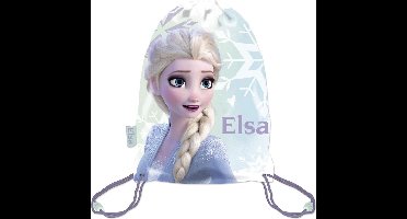Disney Gymtas Frozen Meisjes 15 Liter Polyester Lichtblauw