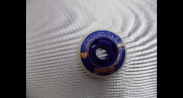 Skate wielen 72 MM 72A indoor 4 pack blauw/wit Hyper Formula G Era