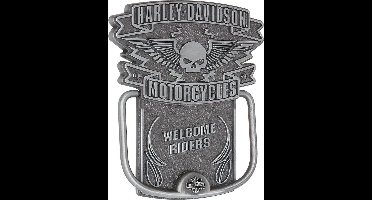 Harley-Davidson Winged Skull Deur Klopper