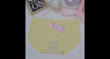 Gading® zomer ondergoed dames onderbroeken slip-geel 4 pack-S