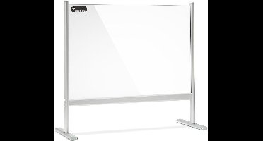 Plexiglas preventiescherm 65x80 cm met aluminium frame - baliescherm - Hygiëne scherm - Kuchscherm