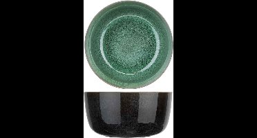 Cosy & Trendy Saladeschaal Lerida Meadow 2,9 liter ø 23 cm porselein - Extra Stevig Glazuur, Vaatwasser- & Ovenbestendig