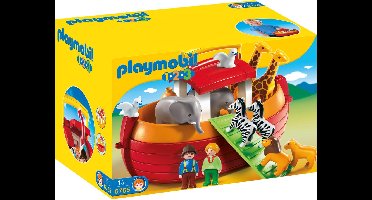 PLAYMOBIL 1.2.3 Meeneem Ark van Noach - 6765