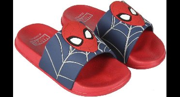 Marvel Spiderman Slippers Kinderen Jongens- Rood