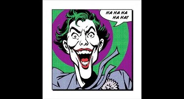 Poster - Joker (ha Ha Ha Ha Ha) - 40 X 40 Cm - Multicolor