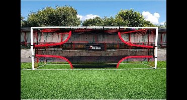Precision Target-shot 365 X 182 Cm Mesh/nylon Zwart/geel