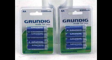 Batterijen Grundig AA Oplaadbaar 4 Stuks 2300mAh