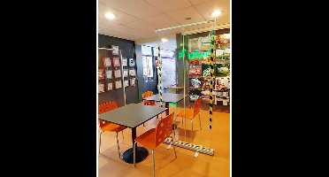 Transparant oprolbaar scherm | 1200 mm breed