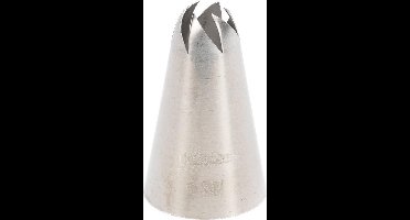 Spuitmondje rvs roos 8 mm