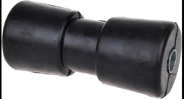 ProPlus Kielrol - Boottrailer - 82 x 190 mm - Asgat Ø 20 x 190 mm - Zwart