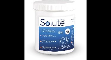 Solute espresso machine reinigingstabletten - 2gram - 15mm - 120 tabletten