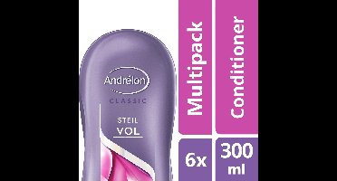 Andrélon Steilvol Conditoner - 6 x 300 ml - Voordeelverpakking