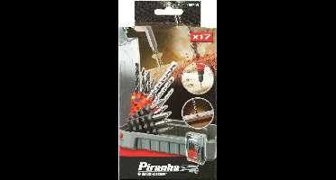 Piranha Boorset - Bitset - Bitwaaierset 17 delig