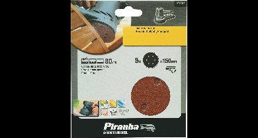 Piranha schuurschijf K80 150 5 stuks X32342-XJ
